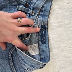 90s Vintage Bluenotes Mom Jeans Button Fly High Waist 100% Cotton Made in Canada